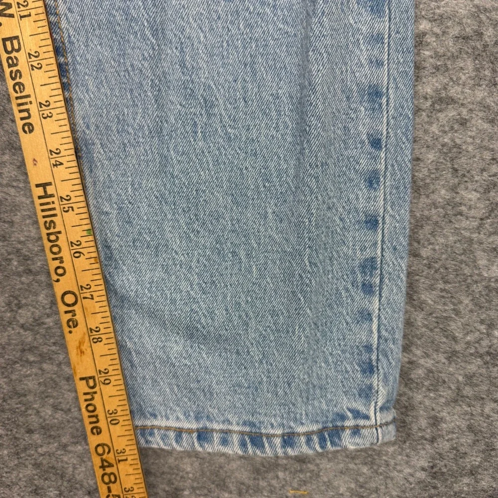 Levis 505 Regular Fit Straight Leg Jeans Light Wash Mens‎ W34 L32 00505-1992